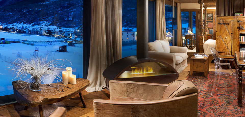 Bellevue Hotel & Spa - luxury ski resort in Italian Alps near Gran Paradiso Glacier Park